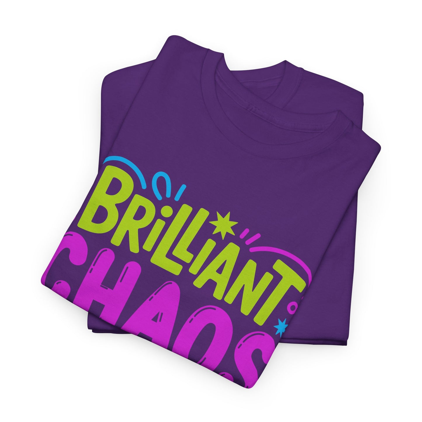 "Brilliant Chaos Signature" Neurodivergent Graphic Tee - Adult