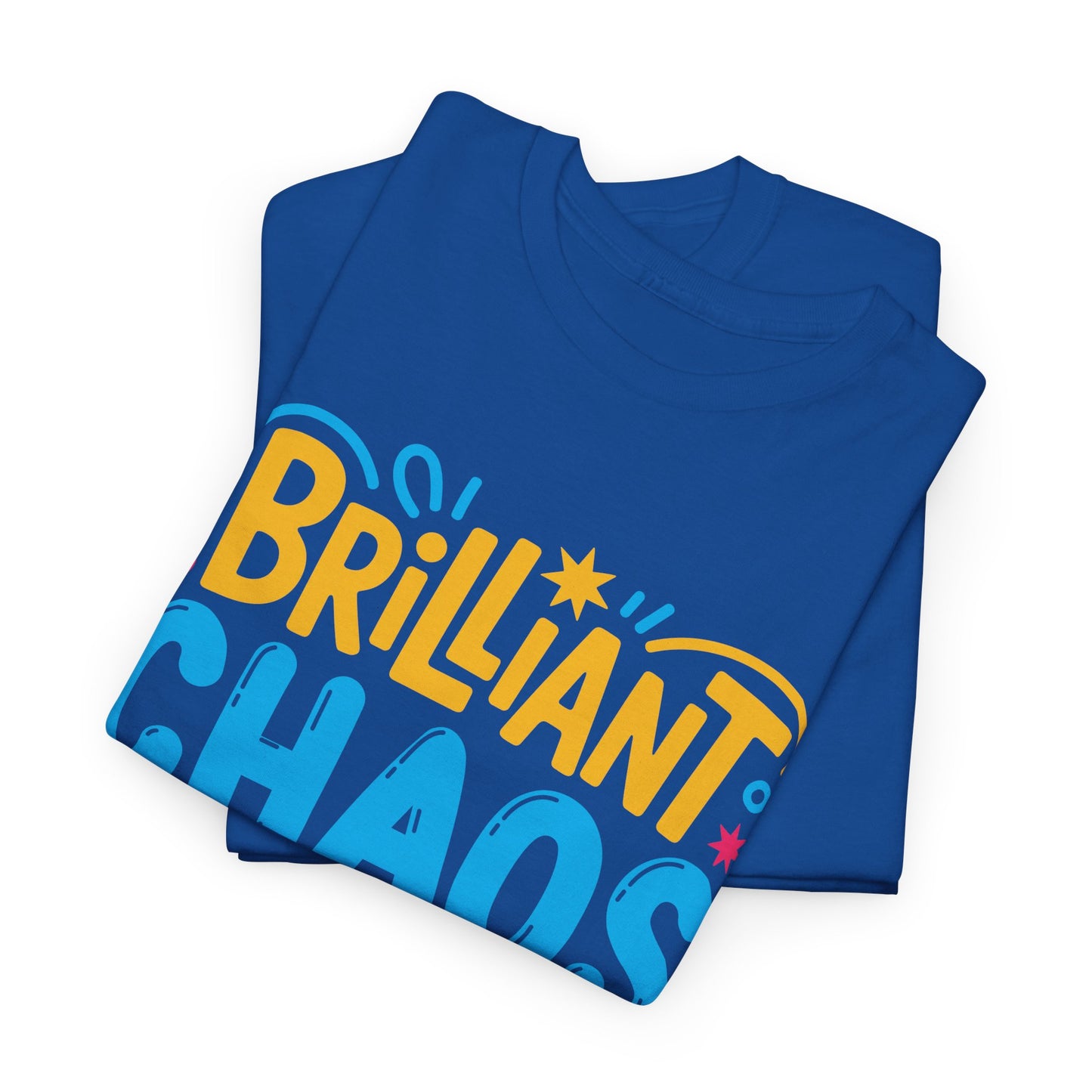"Brilliant Chaos Signature" Neurodivergent Graphic Tee - Adult