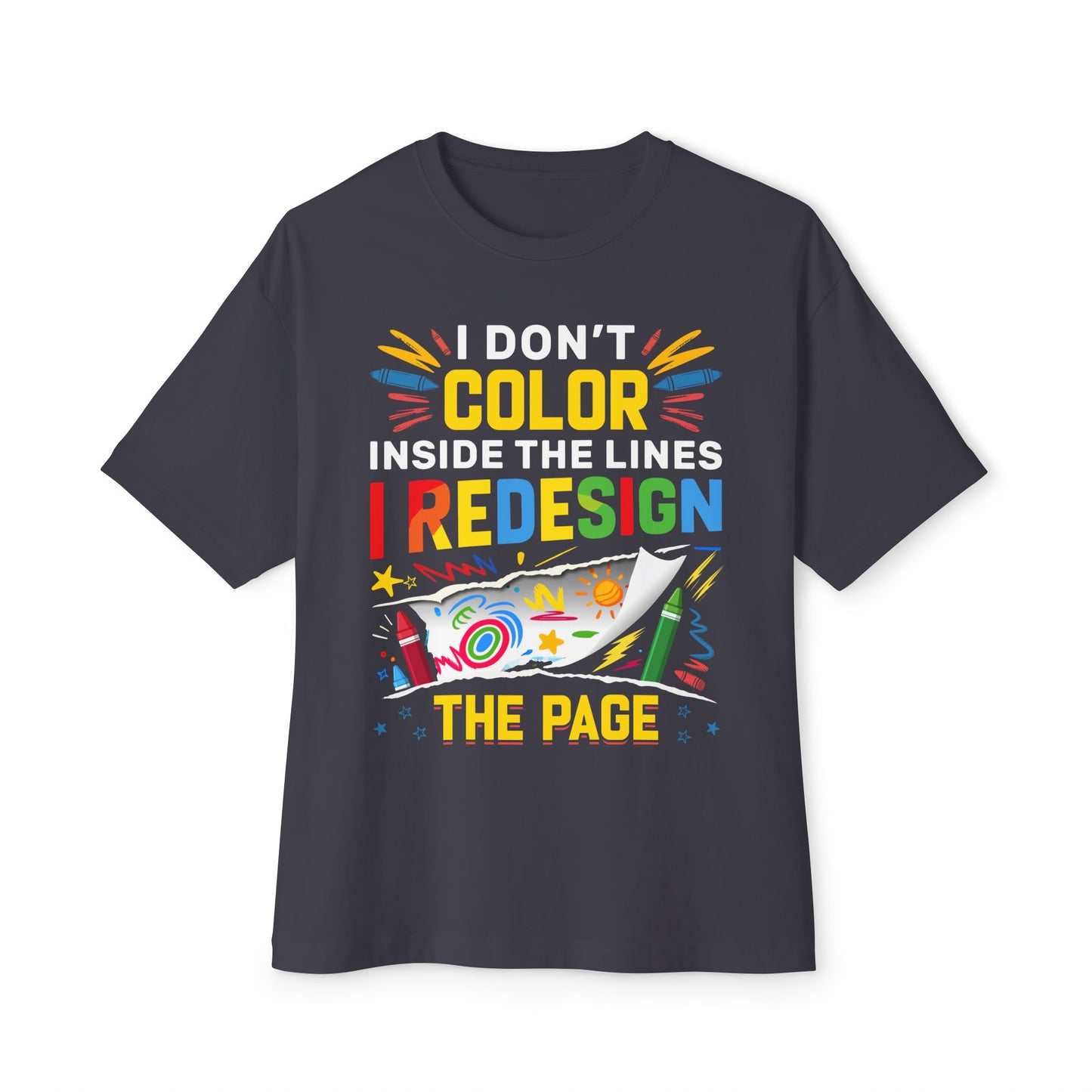 "Color" Neurodivergent Humor Graphic Tee - Youth