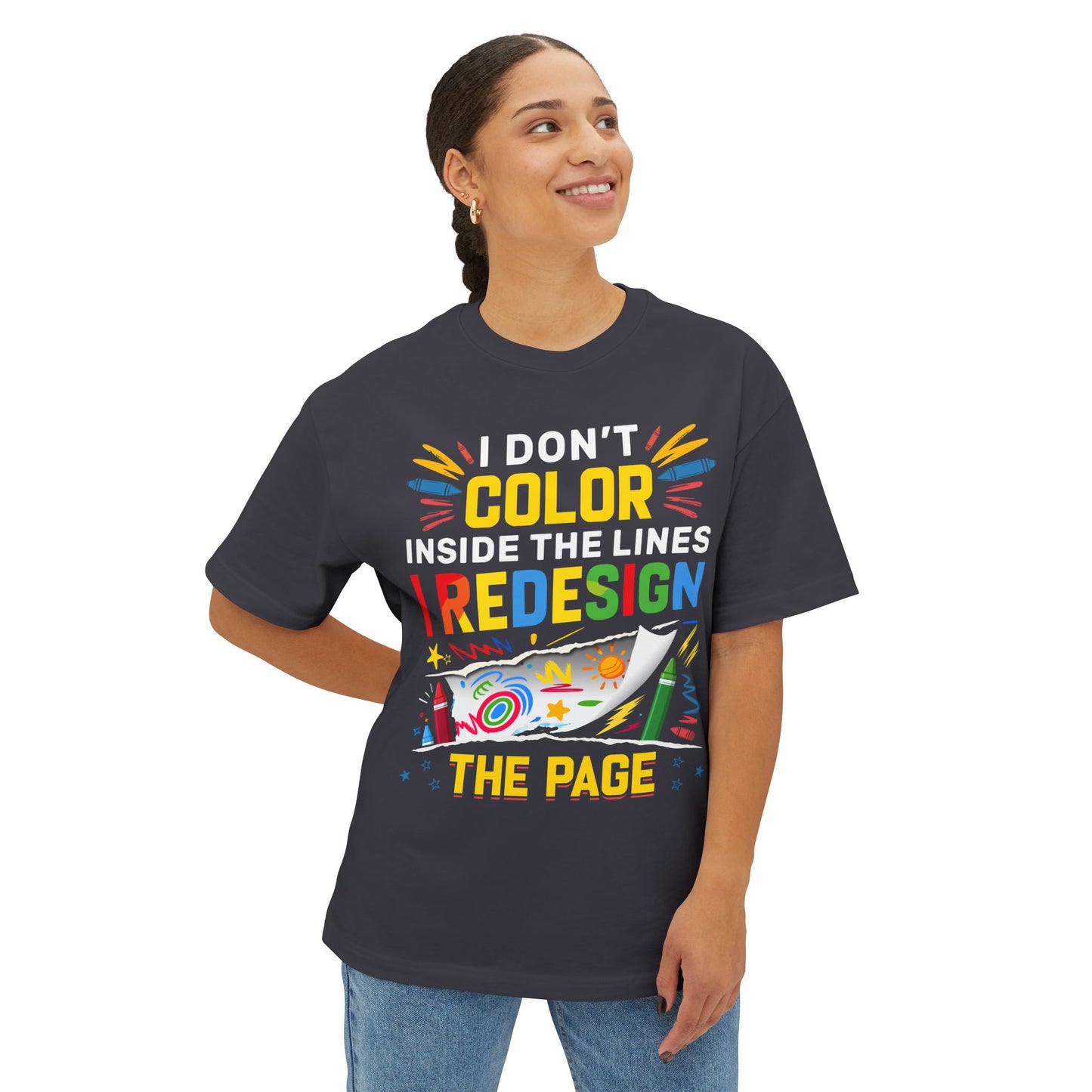 "Color" Neurodivergent Humor Graphic Tee - Youth