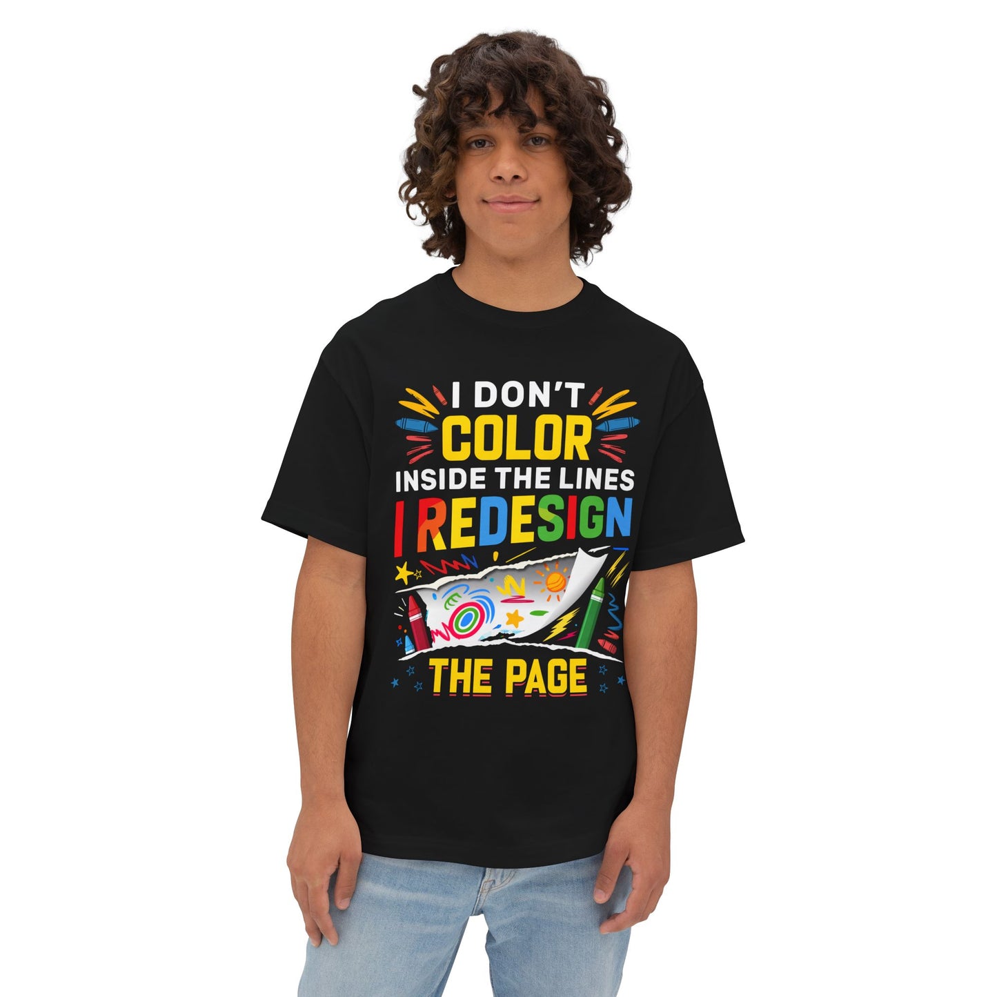 "Color" Neurodivergent Humor Graphic Tee - Youth